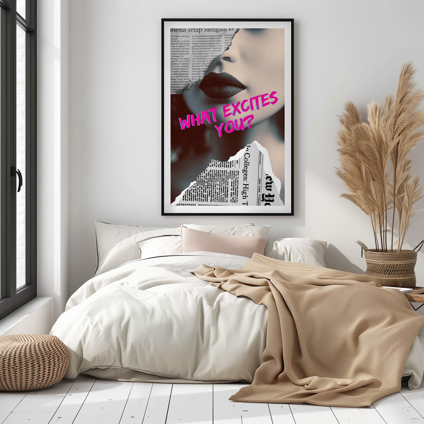 What Excites You? - Newspaper - Poster