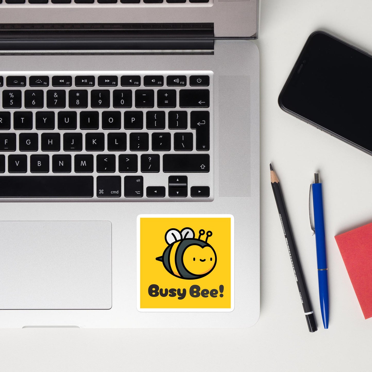 Busy Bee - Square-Cut Sticker