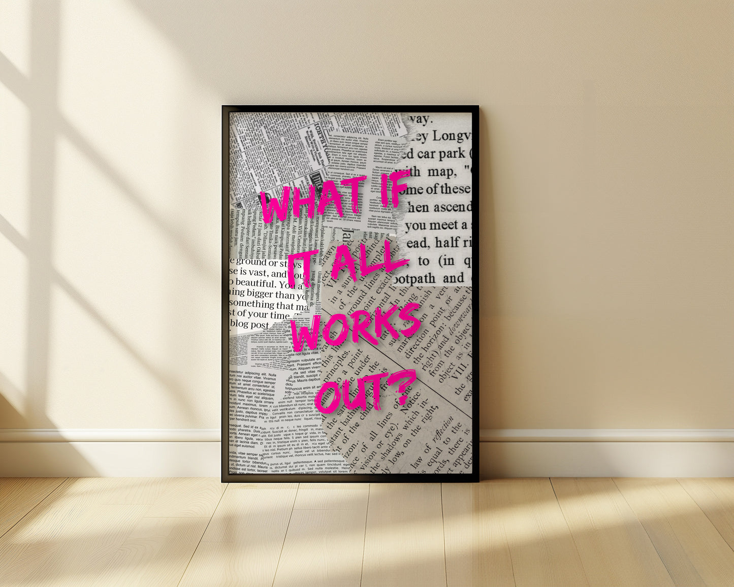 What if it all works out - Poster