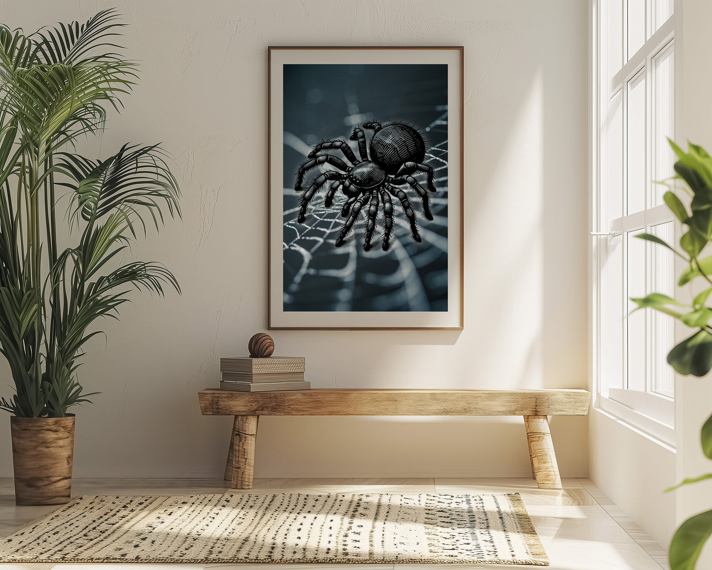 Spider - Pencil In Nature - Poster
