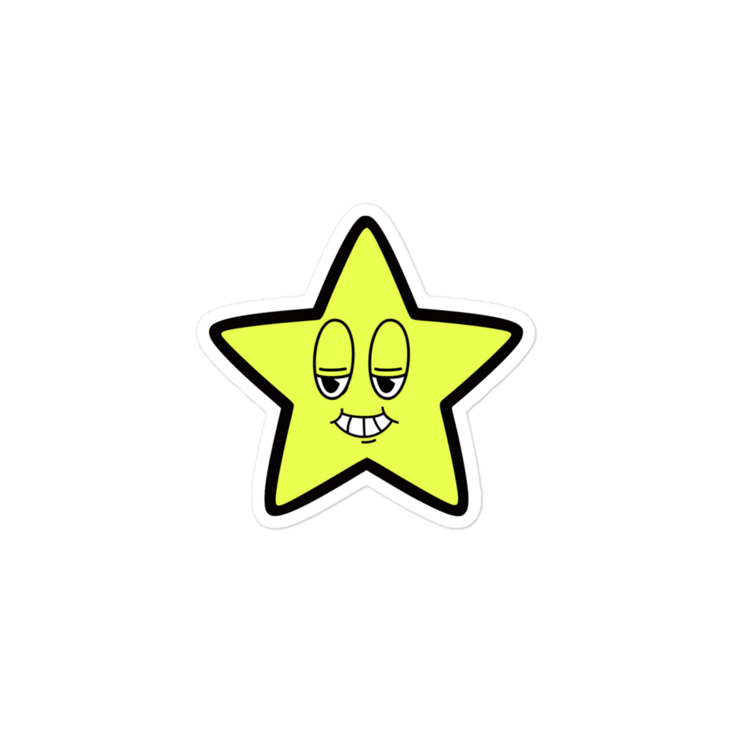 Chill Star - Kiss Cut Sticker