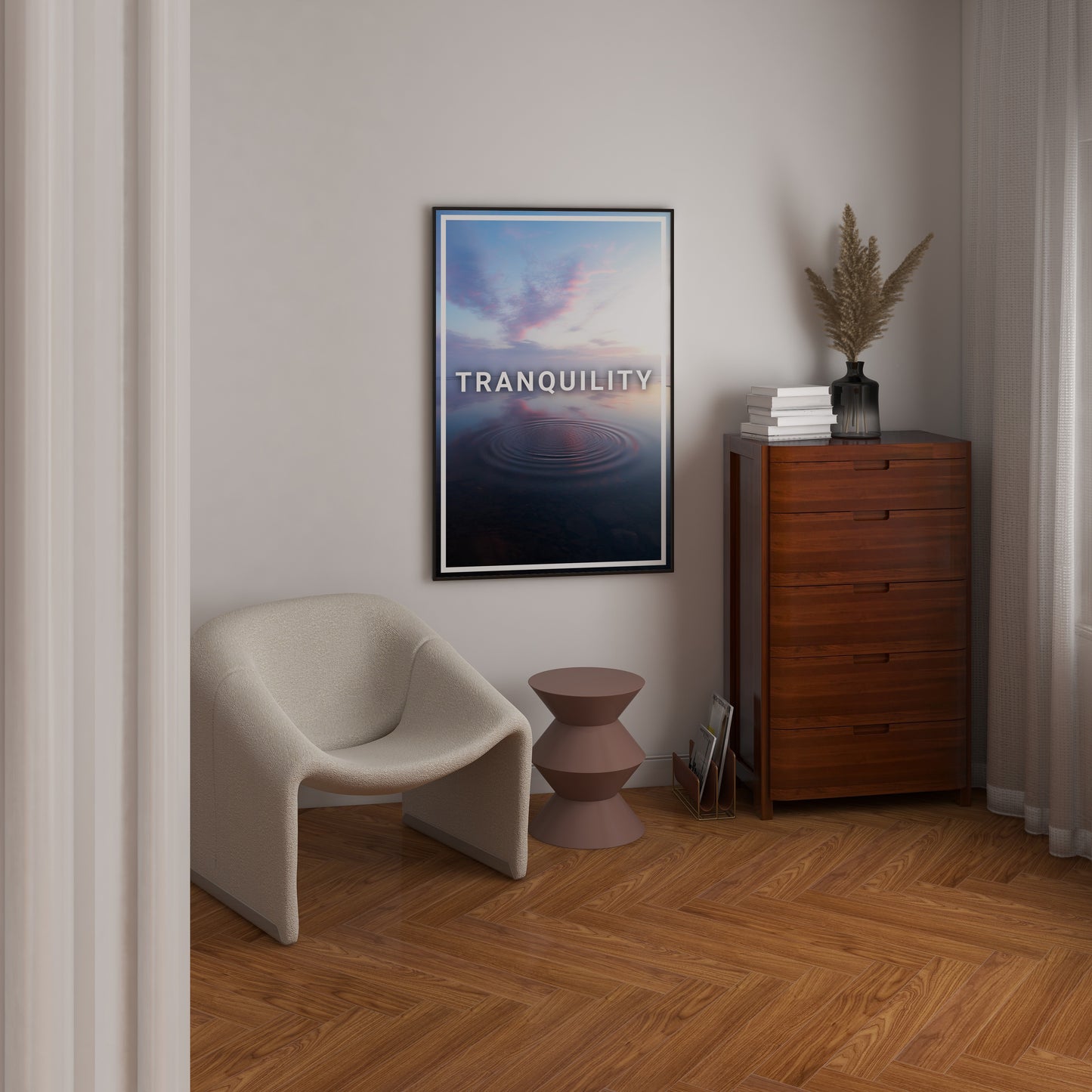 Tranquility - Minimal Inspiration - Poster