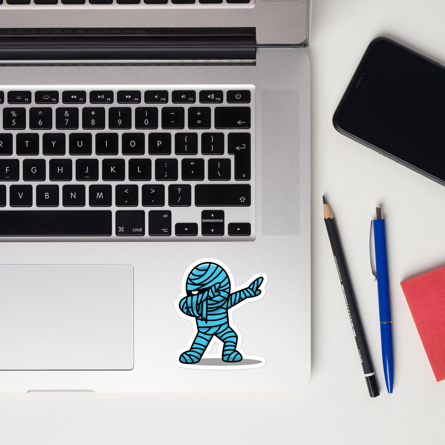 Dancing Mummy - Kiss-Cut Sticker