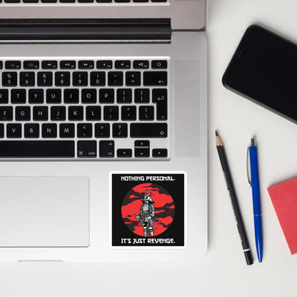 Samurai's Revenge - Square-Cut Sticker