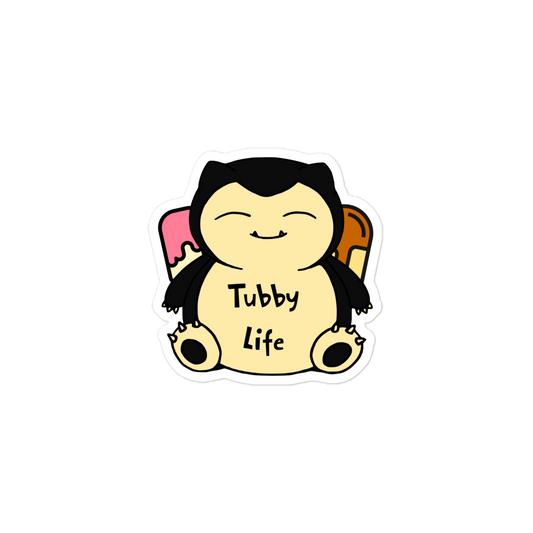 Tubby Life Popsicle - Kiss-Cut Sticker
