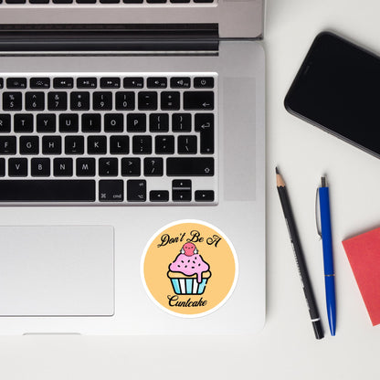 Cuntcake Cupcake - Circle Cut Sticker