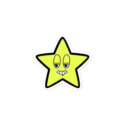 Chill Star - Kiss Cut Sticker