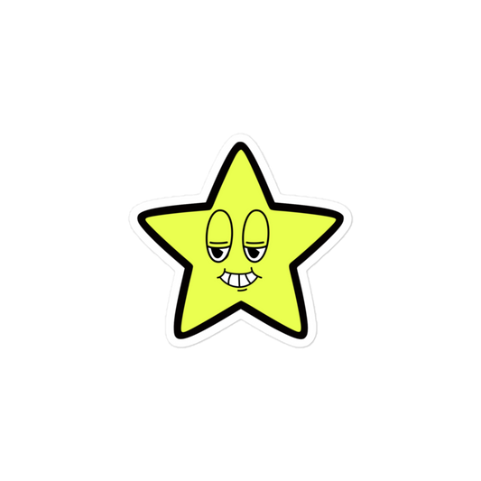 Chill Star - Kiss Cut Sticker