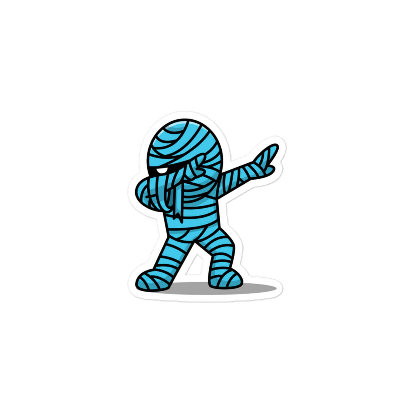 Dancing Mummy - Kiss-Cut Sticker