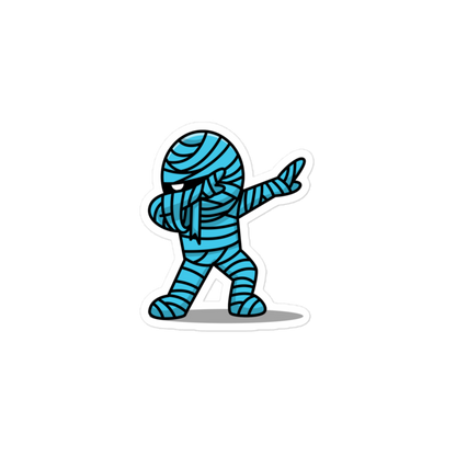 Dancing Mummy - Kiss-Cut Sticker