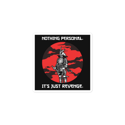 Samurai's Revenge - Square-Cut Sticker