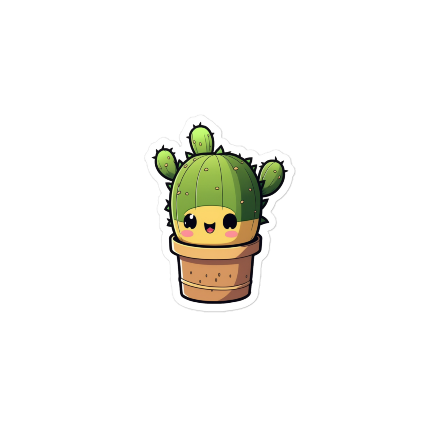 Cute Cactus - Kiss-Cut Sticker